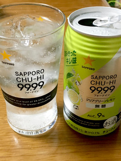 「サッポロ 99.99 クリアグリーンレモン 無糖 缶350ml」のクチコミ画像 by ビールが一番さん