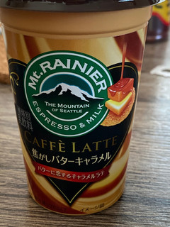 「マウントレーニア カフェラッテ 焦がしバターキャラメル カップ240ml」のクチコミ画像 by プププさん