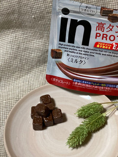 「森永製菓 inショコラプロテイン ミルク 袋40g」のクチコミ画像 by COTORI cafeさん