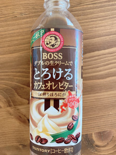 「サントリー ボス とろけるカフェオレ ビター ペット500ml」のクチコミ画像 by IKT0123さん