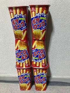 「森永製菓 ポテロング しお味 カップ45g」のクチコミ画像 by もぐもぐもぐ太郎さん