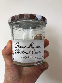 「ボンヌママン マロンクリーム 瓶225g」のクチコミ画像 by こつめかわうそさん