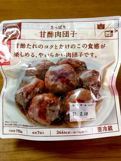 「ニッポンハム おいしい惣菜 さっぱり甘酢肉団子 袋170g」のクチコミ画像 by ビールが一番さん