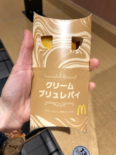 「マクドナルド クリームブリュレパイ」のクチコミ画像 by こつめかわうそさん