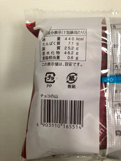 「ヤマザキ チョコの山 ミルクチョコ味 袋82g」のクチコミ画像 by レビュアーさん