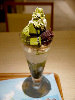 「nana’s green tea 抹茶生チョコレートパフェ」のクチコミ画像 by taktak99さん
