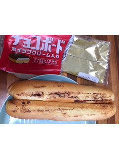 「ヤマザキ チョコボード ホイップクリーム入り 袋1個」のクチコミ画像 by レビュアーさん