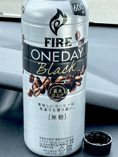 「KIRIN ファイア ONE DAY BLACK ペット600ml」のクチコミ画像 by ビールが一番さん