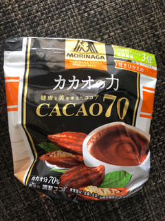 「森永製菓 カカオの力 CACAO70 袋200g」のクチコミ画像 by sweetsloveandpeaceさん