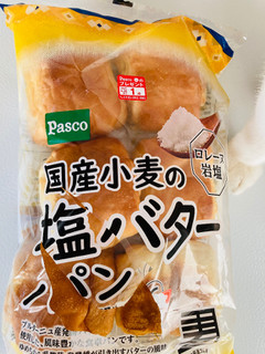 「Pasco 国産小麦の塩バターパン 袋6個」のクチコミ画像 by いもんぬさん