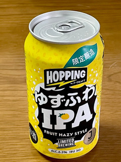 「JーCRAFT HOPPING ゆずふわIPA 缶350ml」のクチコミ画像 by ビールが一番さん