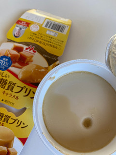 「森永 おいしい低糖質プリン キャラメル カップ75g」のクチコミ画像 by めぐみきちゃんさん