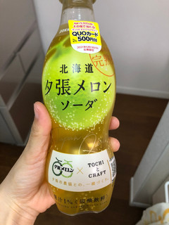 「ポッカサッポロ 北海道夕張メロンソーダ ペット420ml」のクチコミ画像 by こつめかわうそさん