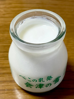 「会津中央 会津のべこの乳ヨーグルト 瓶120ml」のクチコミ画像 by ビールが一番さん