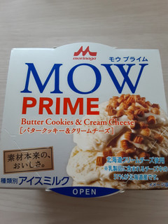 「森永 MOW PRIME バタークッキー＆クリームチーズ カップ105ml」のクチコミ画像 by もこもこもっちさん