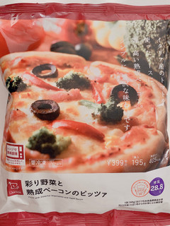 「ローソン セレクト 彩り野菜と熟成ベーコンのピッツァ」のクチコミ画像 by サーモンちゃんさん