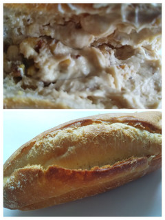 「ローソン マチノパン くるみバターのフランスパン」のクチコミ画像 by レビュアーさん