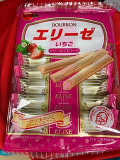 「ブルボン エリーゼ いちご 袋2本×20」のクチコミ画像 by きりみちゃんさん