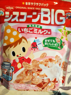 「日清シスコ シスコーン BIG いちごミルク味 袋180g」のクチコミ画像 by レビュアーさん