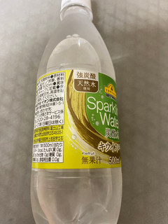 「トップバリュ ベストプライス 強炭酸 天然水使用 炭酸水 キウイフルーツ ペット500ml」のクチコミ画像 by 好物は栗さん