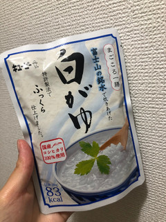 「キユーピー まごころ一膳 富士山の銘水で炊きあげた白がゆ 袋250g」のクチコミ画像 by おかゆんさん