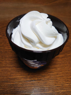 「ミニストップ MINISTOP CAFE ソフトクリームみたいなプリン」のクチコミ画像 by ペリカさん
