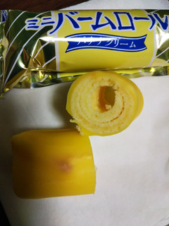 「ブルボン ミニバームロール バナナクリーム 袋139g」のクチコミ画像 by レビュアーさん