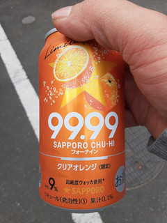 「サッポロ チューハイ99.99 クリアオレンジ 缶350ml」のクチコミ画像 by Taresuさん