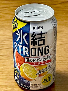 「KIRIN 氷結 ストロング 夏のレモンミックス 缶350ml」のクチコミ画像 by ビールが一番さん