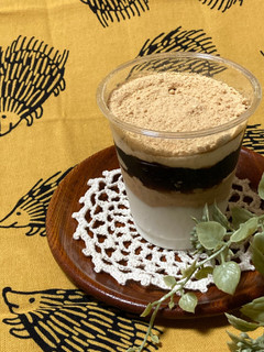 「ローソン Uchi Cafe’ 和パフェ 黒蜜きな粉」のクチコミ画像 by COTORI cafeさん