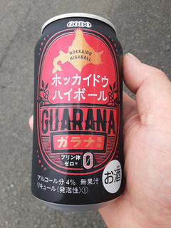 「合同酒精 ホッカイドウハイボール ガラナ風味 缶350ml」のクチコミ画像 by Taresuさん