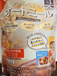 「日本食品製造 プレミアムピュア オートミール 袋300g」のクチコミ画像 by 桜花めいぷるさん