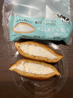 「ローソン Uchi Cafe’×Milk MILKどらもっち 練乳ソース入り」のクチコミ画像 by chan-manaさん