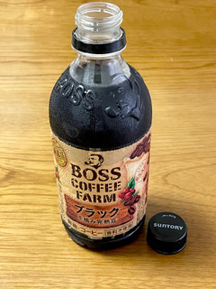 「サントリー ボス コーヒーファーム ブラック ボトル450ml」のクチコミ画像 by ビールが一番さん