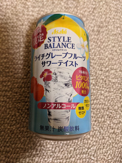 「アサヒ STYLE BALANCE ライチグレープフルーツ サワーテイスト 缶350ml」のクチコミ画像 by まめぱんださん