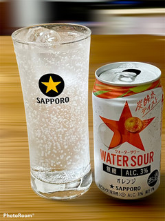 「サッポロ WATER SOUR オレンジ 缶350ml」のクチコミ画像 by ビールが一番さん