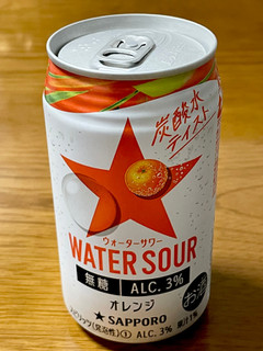 「サッポロ WATER SOUR オレンジ 缶350ml」のクチコミ画像 by ビールが一番さん