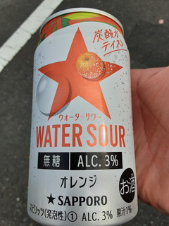 「サッポロ WATER SOUR オレンジ 缶350ml」のクチコミ画像 by Taresuさん