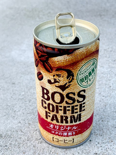 「サントリー ボス コーヒーファーム オリジナルブレンド 缶185g」のクチコミ画像 by ビールが一番さん