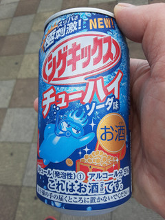 「三菱食品 シゲキックスチューハイ ソーダ味 缶350ml」のクチコミ画像 by Taresuさん