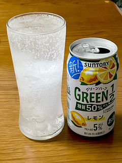 「サントリー GREEN1／2 レモン 缶350ml」のクチコミ画像 by ビールが一番さん