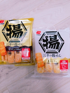 「三幸製菓 三幸の揚せん 薫るしお味 袋16本」のクチコミ画像 by nag～ただいま留守にしております～さん