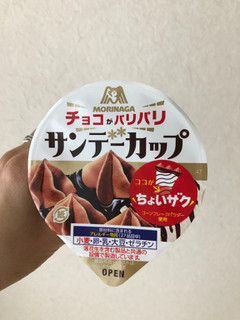 「森永製菓 サンデーカップ カップ180ml」のクチコミ画像 by こつめかわうそさん