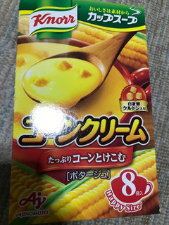 「クノール カップスープ コーンクリーム 箱3袋」のクチコミ画像 by もぐもぐもぐ太郎さん