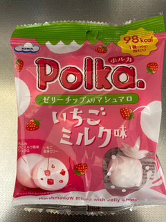 「エイワ ポルカ いちごミルク味 袋30g」のクチコミ画像 by まみぃーさん