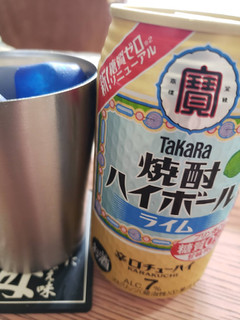 「タカラ 焼酎ハイボール ライム 缶350ml」のクチコミ画像 by 小梅ママさん