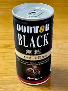 「ドトール BLACK無糖 缶185g」のクチコミ画像 by ビールが一番さん