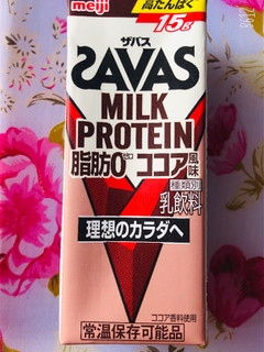 「ザバス MILK PROTEIN 脂肪0 ココア風味 パック200ml」のクチコミ画像 by なしなしなしなしさん