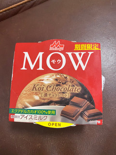 「森永 MOW 濃チョコレート カップ140g」のクチコミ画像 by レビュアーさん