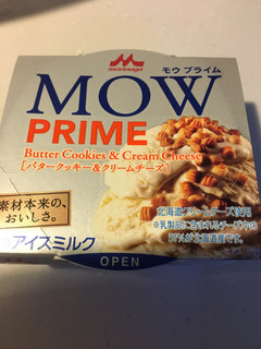 「森永 MOW PRIME バタークッキー＆クリームチーズ カップ105ml」のクチコミ画像 by まるちゃーんさん